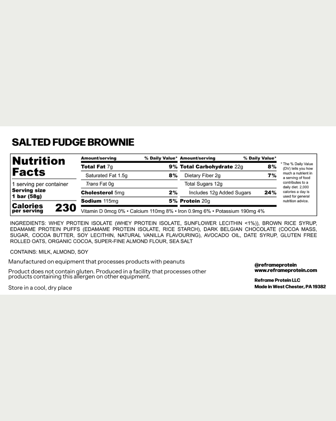 Salted Fudge Brownie