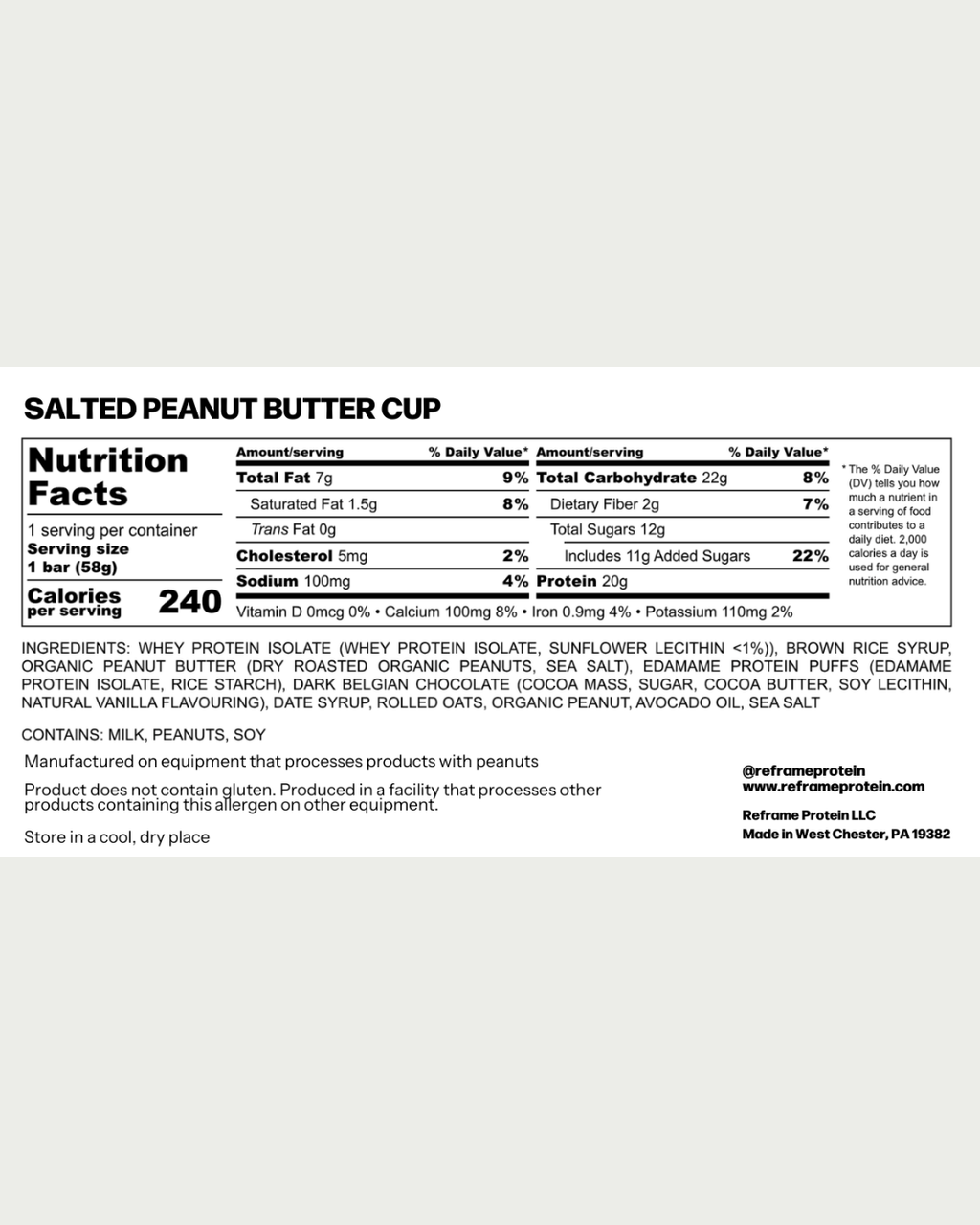 Salted Peanut Butter Cup