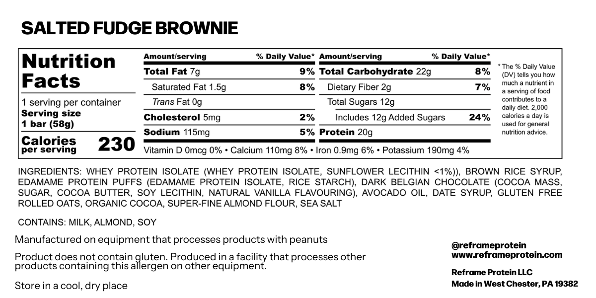 Salted Fudge Brownie